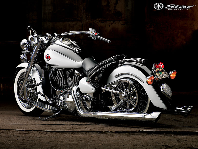 Re:Black and White paint scheme - Road Star Forum - Yamaha Road Star